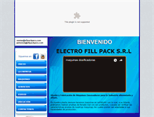 Tablet Screenshot of efipackperu.com